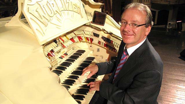 PHIL KELSALL MBE organist at the Blackpool Tower Ballroom