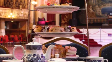 Afternoon tea, scones and cake at the Blackpool Tower Ballroom