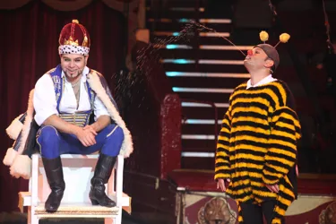 Circus Performers, Mooky and Mr. Boo at The Blackpool Tower Circus