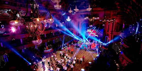 Strictly come dancing at Blackpool Tower Ballroom