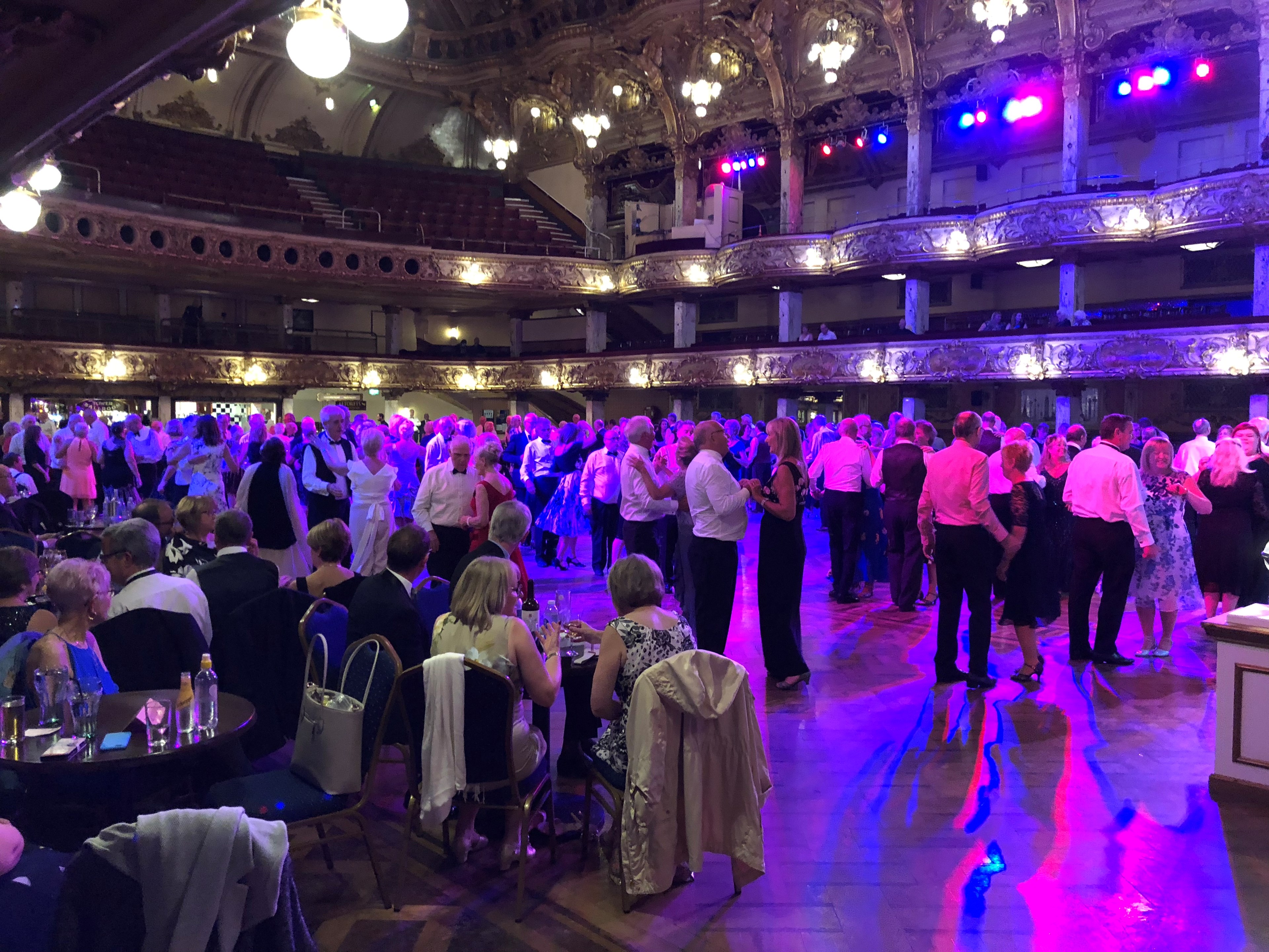 Blackpool Tower Ballroom Dancing Event