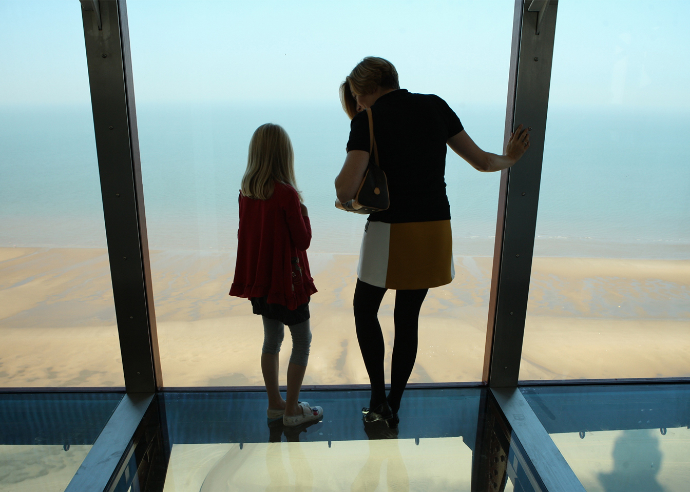  Mother And Daughter at the top of the Blackpool Tower Eye