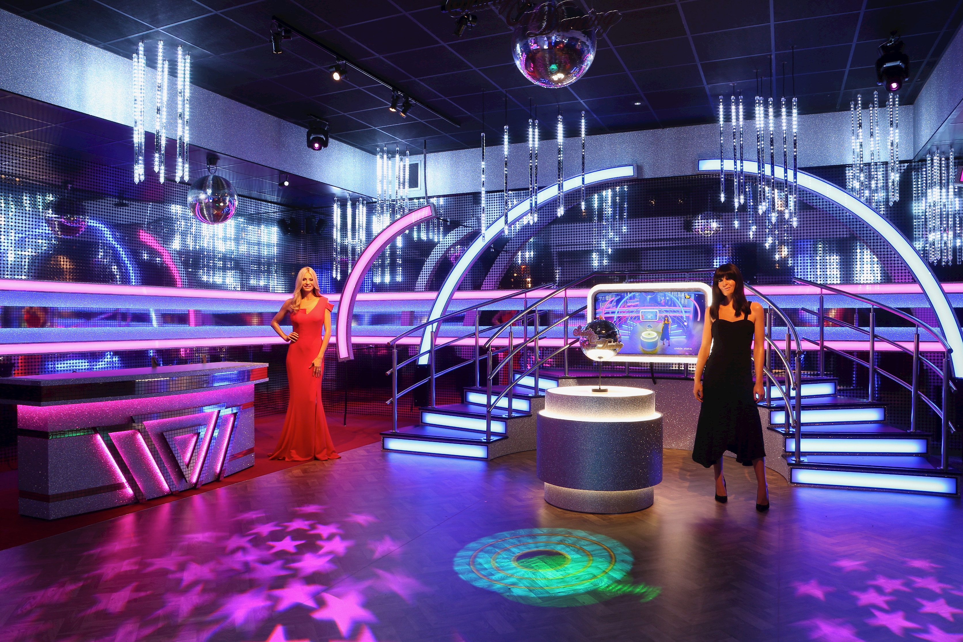 Strictly come dancing set at Madame Tussauds Blackpool