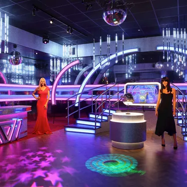 Strictly come dancing set at Madame Tussauds Blackpool