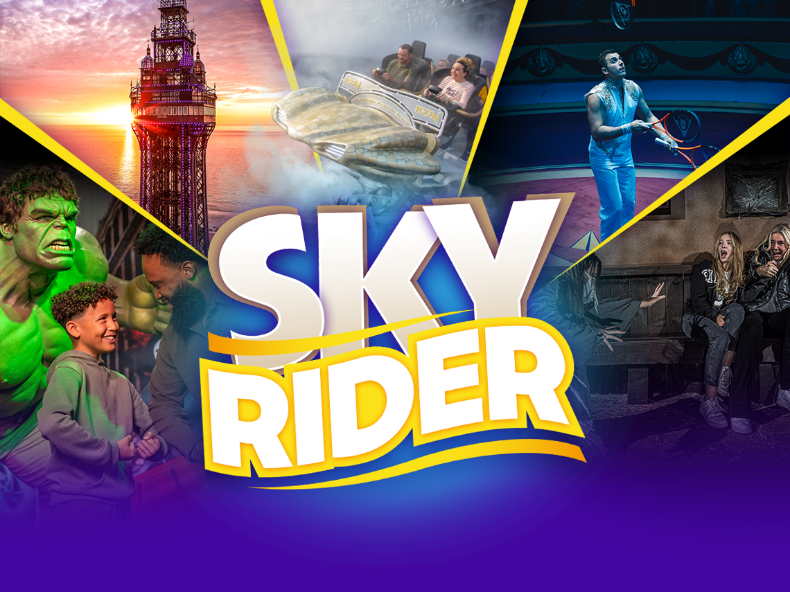 Sky Riders Blackpool Blackpool's Best Tourist Attraction | The Blackpool Tower