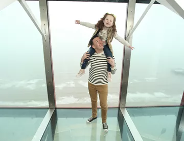 Experience the glass walk