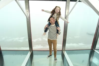 Experience the glass walk