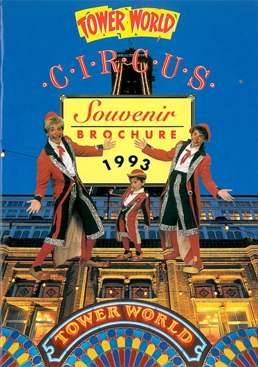 Blackpool Tower Circus Brochure from 1993