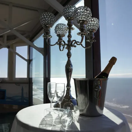Champagne Blackpool Tower Eye