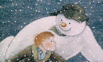 The Snowman Flying
