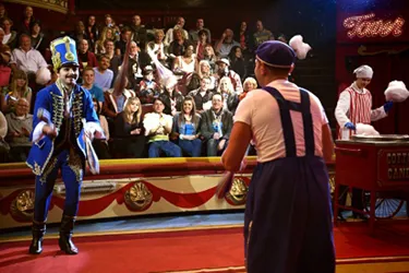 Mooky the Clown and Mr Boo at the Blackpool Tower Circus