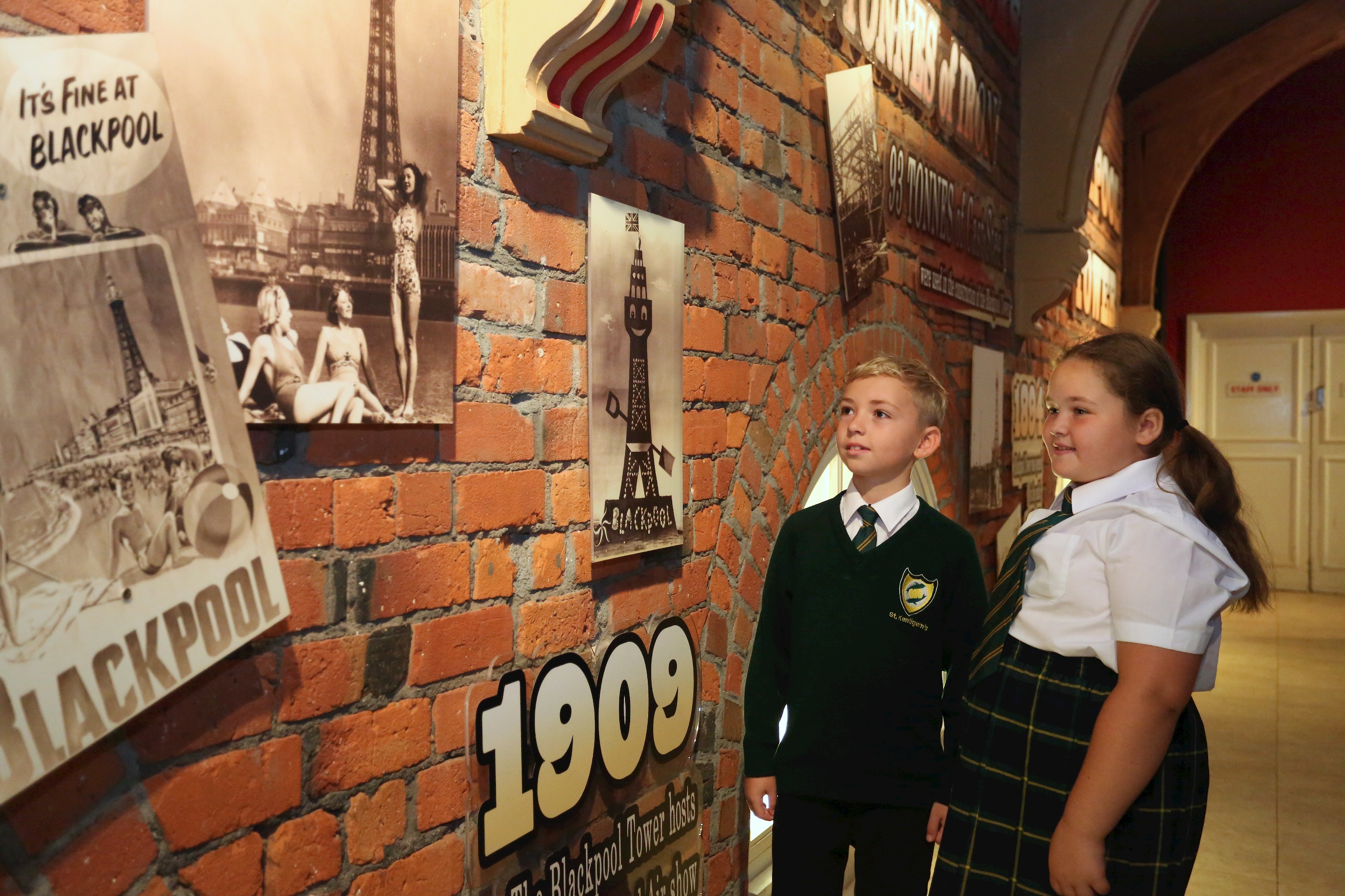 Tower Eye Blackpool Schools History Wall
