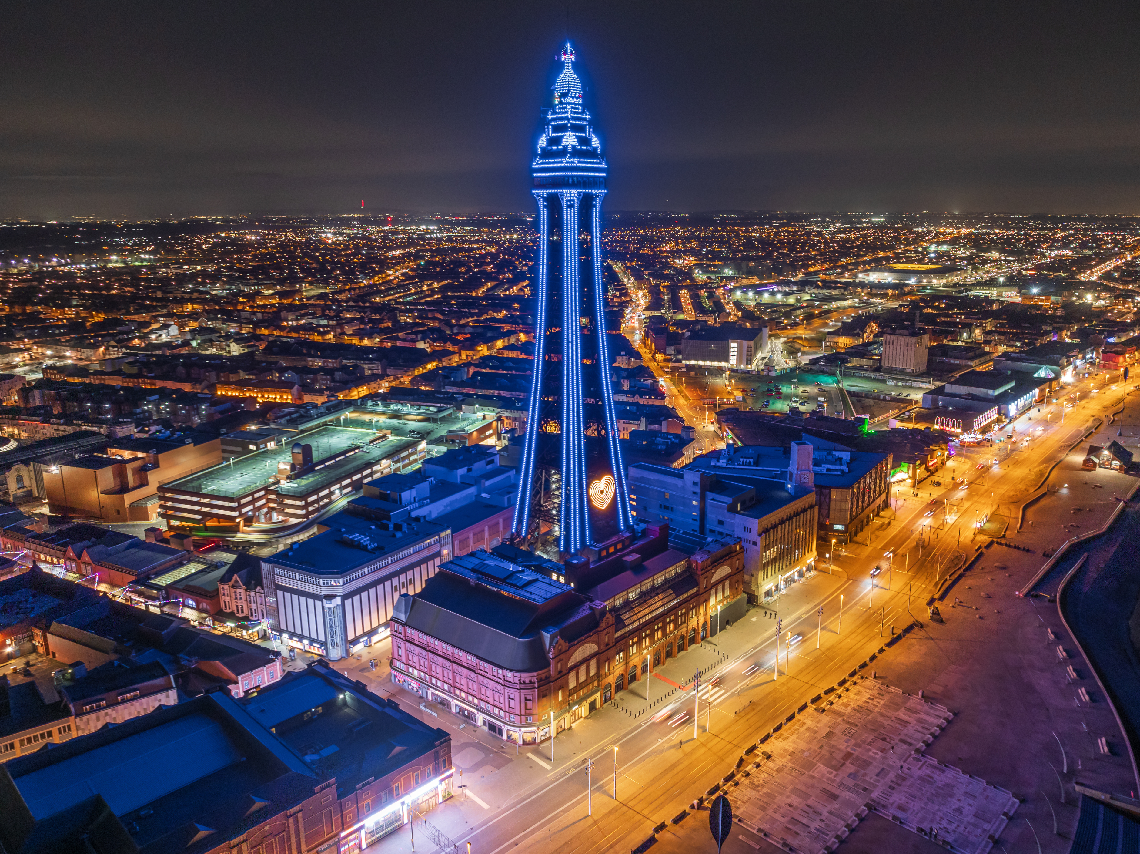 Gender Reveal Blue Tower