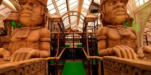 Inside Jungle Jims Play Area at Blackpool Tower